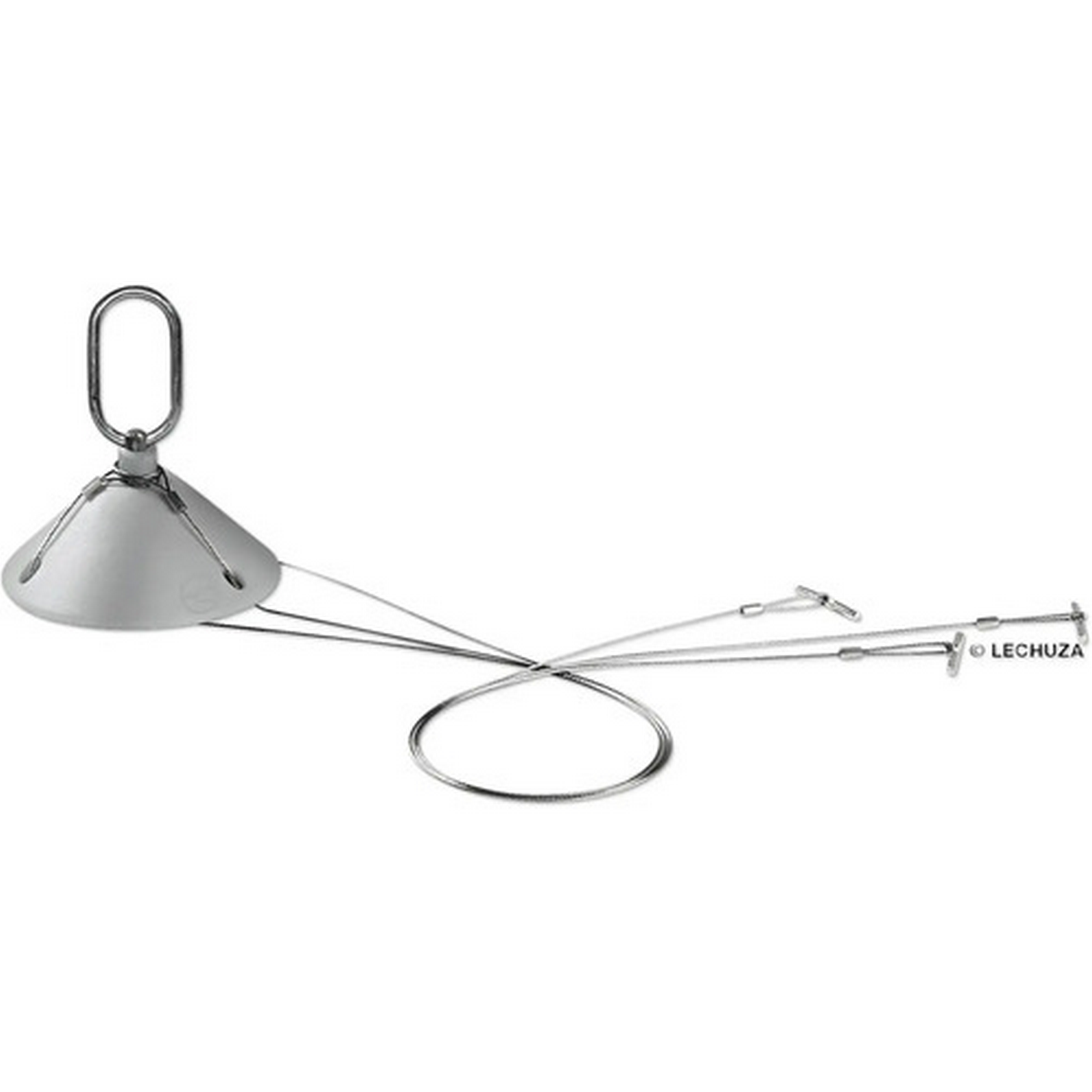 Seilsystem mit Haken und Gewichten