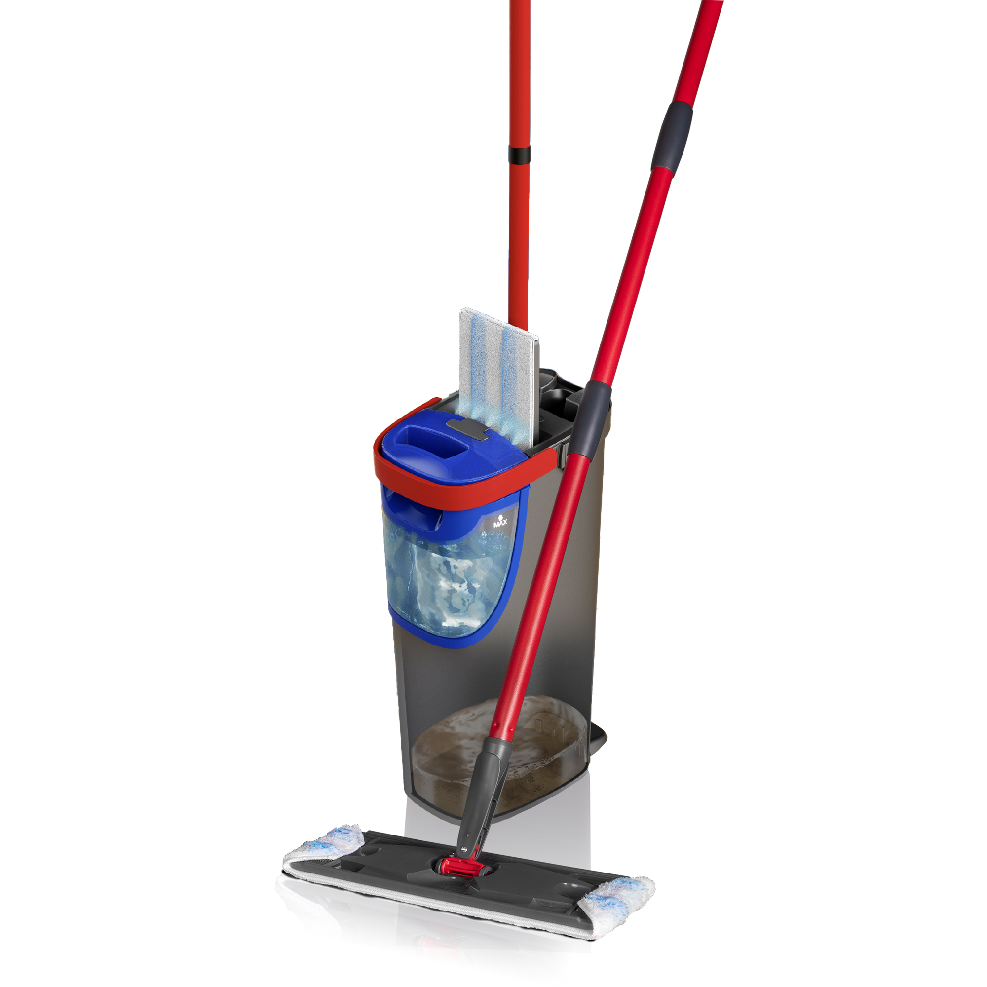 Bodenwischer-Set 'H2PRO' 4-teilig