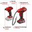 Maschinen-Set (Garten) CE-AP 18+CE-CC 18+2,0 Ah Kit mit Akku