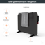 Infrarotheizung 'Smart Dual' schwarz 450 W