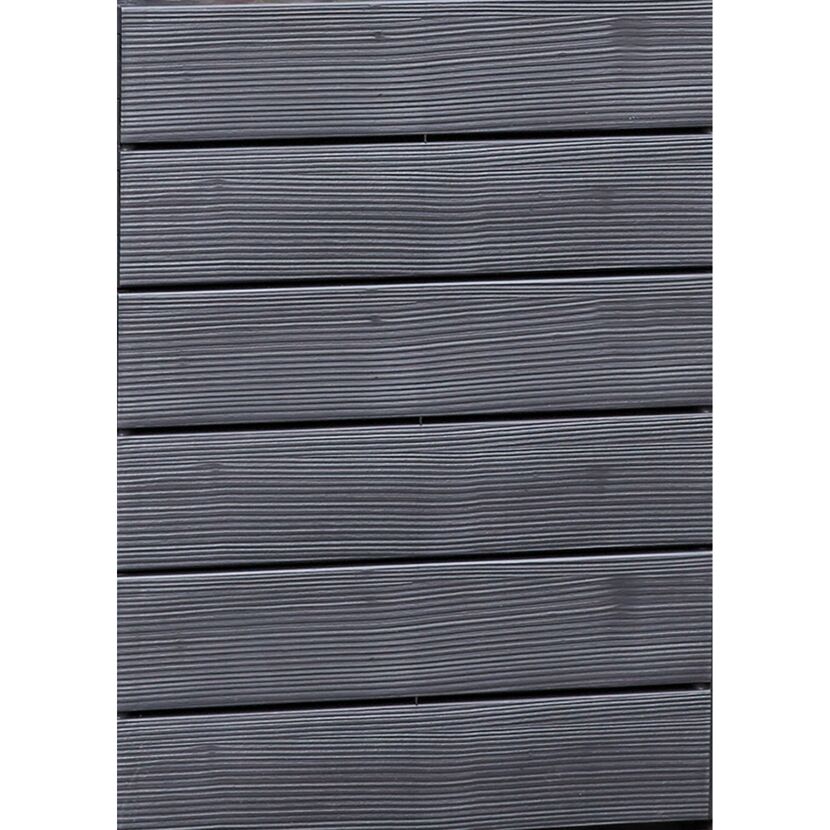 Hochbeet 'Ergo Quadro TurboPlus M 85 Wood' anthrazit 80 x 85 x 60 cm