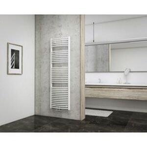 Badheizkörper 'München' mit Mittelanschluss weiß 157,5 x 50 cm