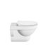 WC-Sitz 'Memphis' mit Absenkautomatik und LED-Orientierungslicht weiß Duroplast