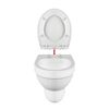 WC-Sitz 'Memphis' mit Absenkautomatik und LED-Orientierungslicht weiß Duroplast