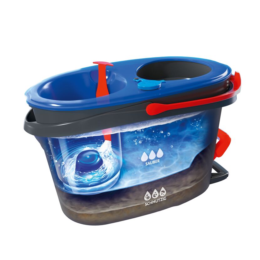 Bodenwischer-Set 'H2PrO Spin Mop' 3-teilig