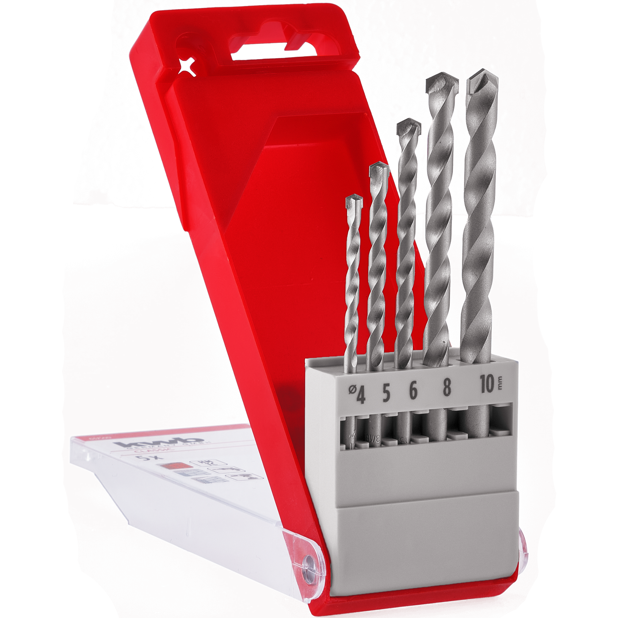 Steinbohrer-Set Ø 4–10 mm 5-teilig