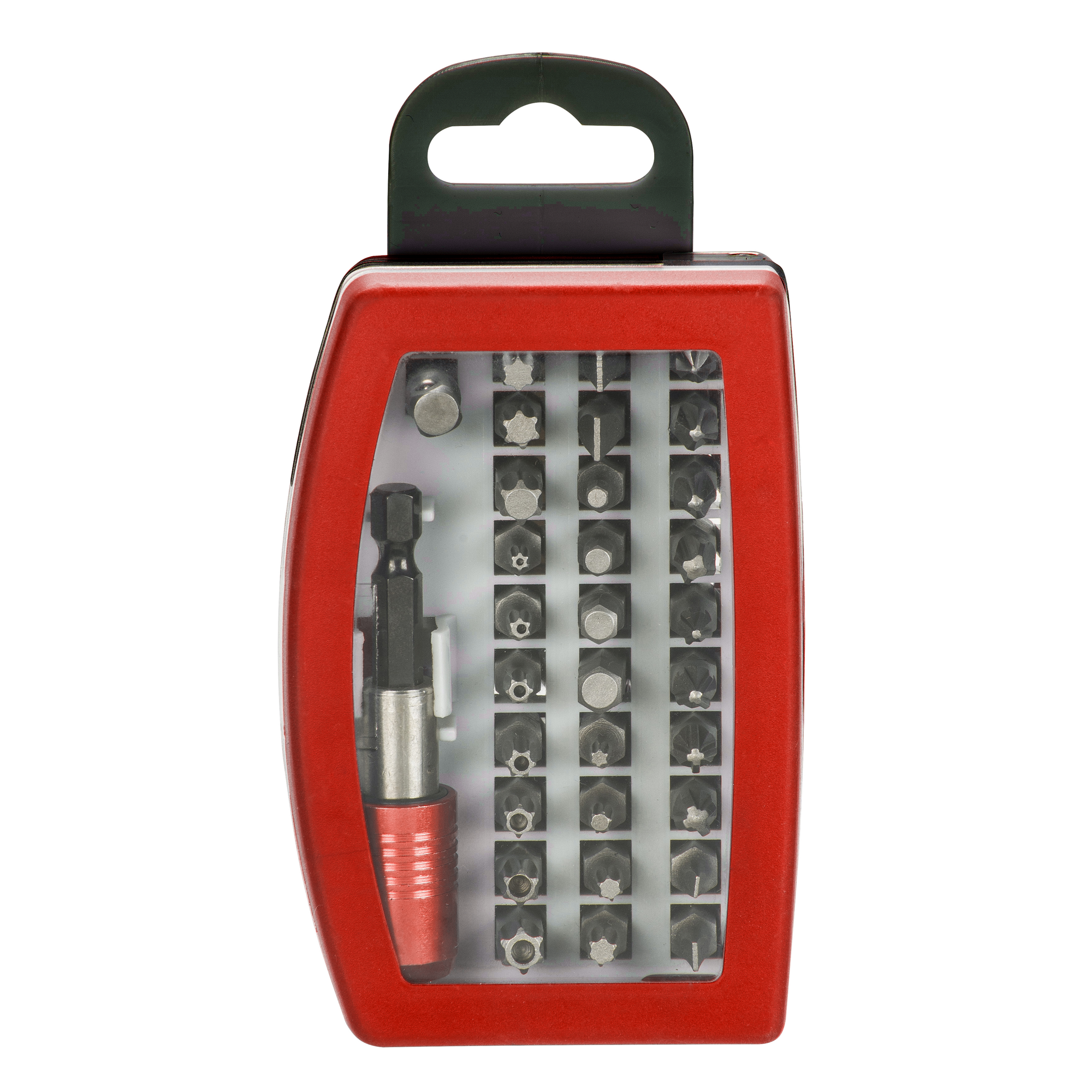 Bit-Set mit Gürtelclip-Box 25 mm 32 Stück