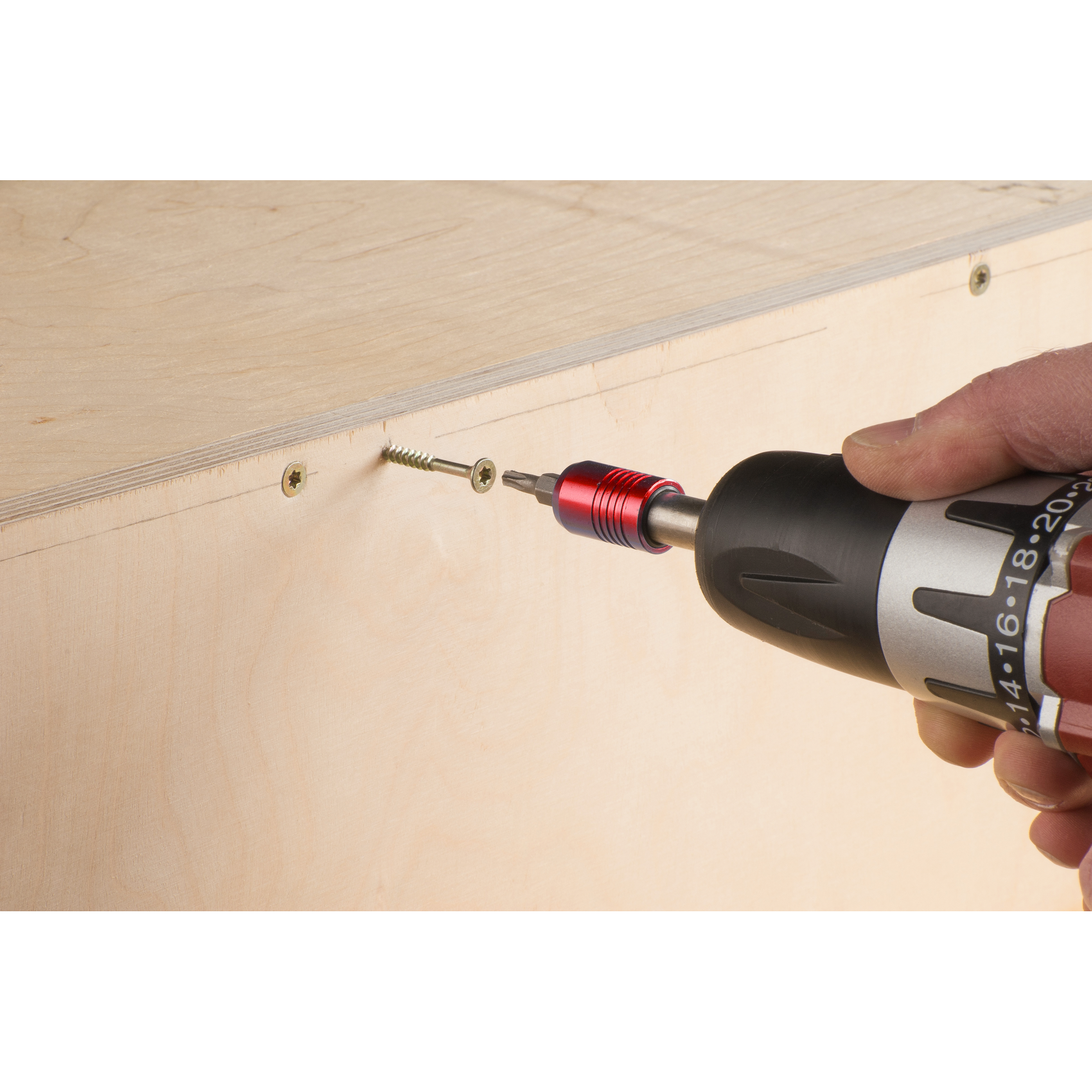 Bit-Set mit Gürtelclip-Box 25 mm 32 Stück