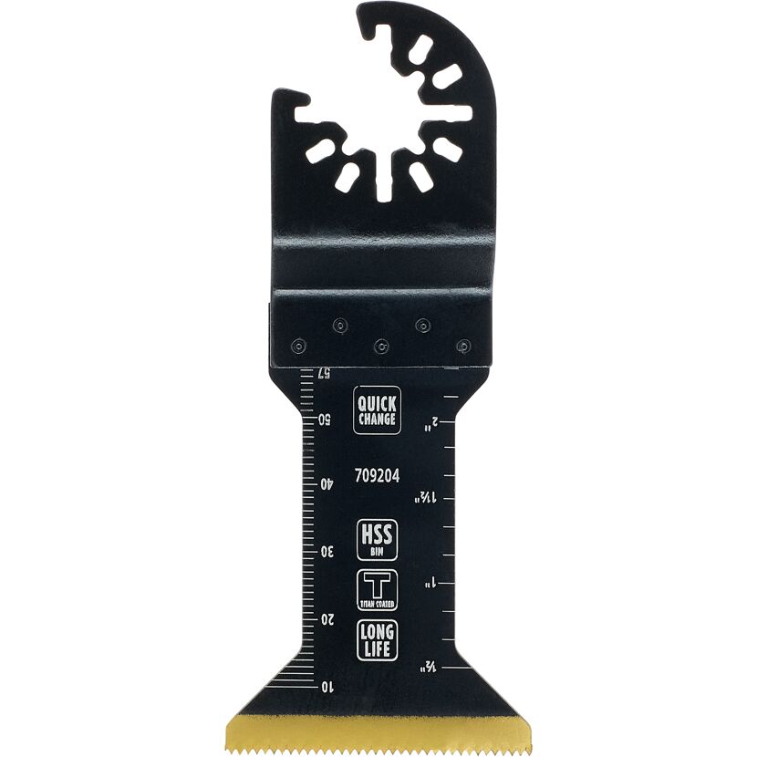 Tauchsägeblatt BIM/TIN für Metall und Holz 45 x 57 mm