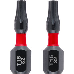 Bits 'Impact' T15 25 mm 2 Stück