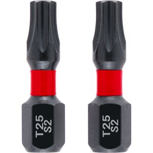 Bits 'Impact' T25 25 mm 2 Stück