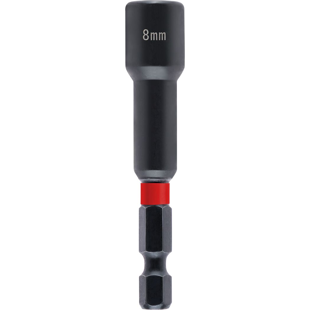 Sechskant-Steckschlüssel 'Impact' mit 1/4" E 6.3 Schaft, Ø 8 mm