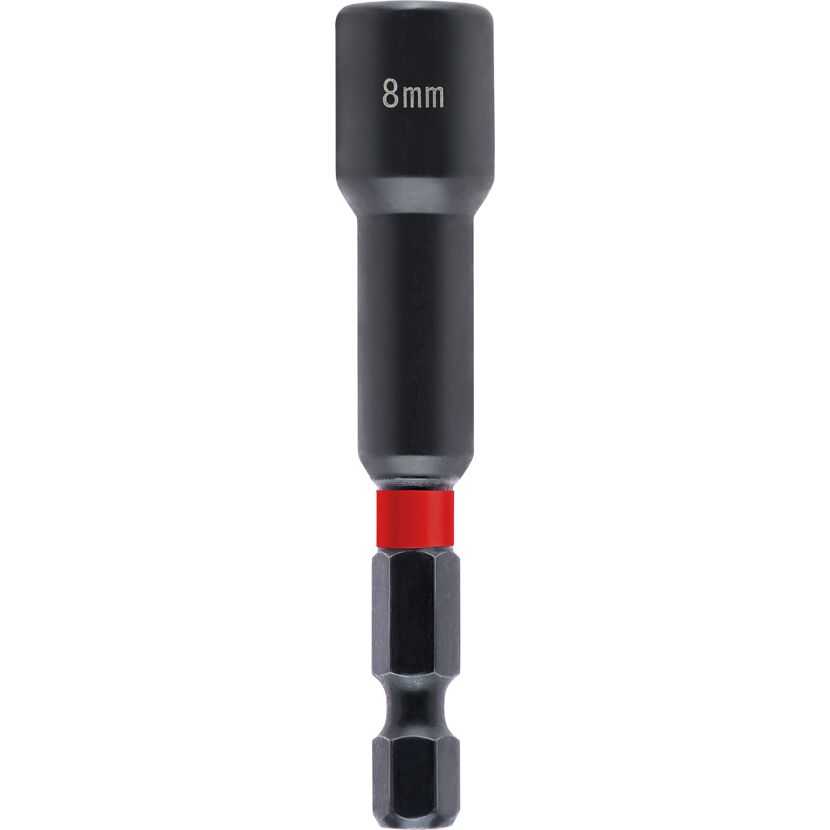 Sechskant-Steckschlüssel 'Impact' mit 1/4" E 6.3 Schaft, Ø 8 mm