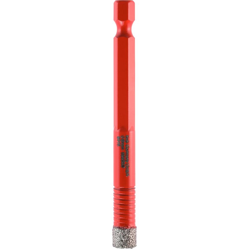 Diamant-Fliesenbohrer mit Kühlgel 1/4" E 6.3 Ø 8 mm