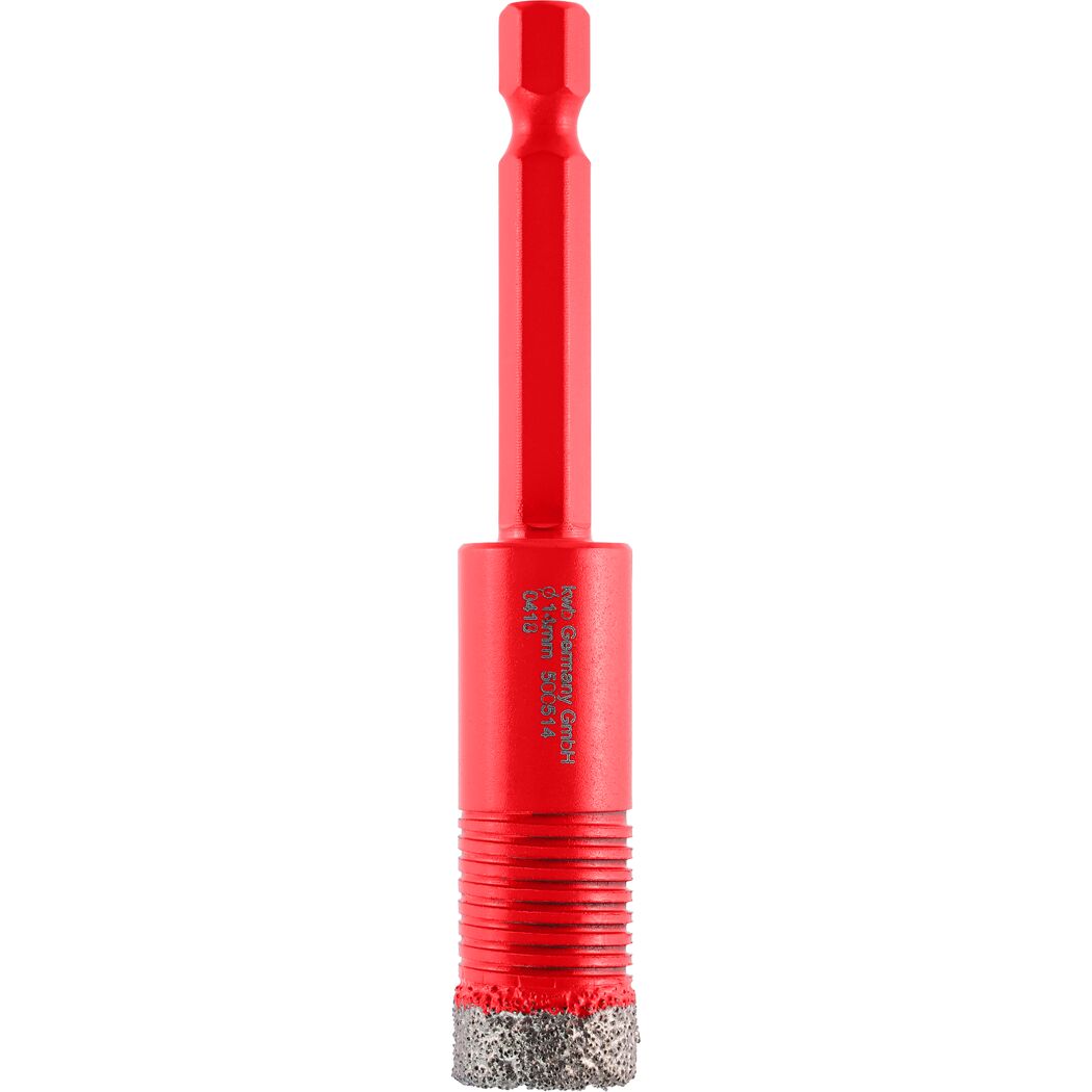 Diamant-Fliesenbohrer mit Kühlgel 1/4" E 6.3 Ø 14 mm