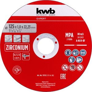 Inox-Gewebetrennscheiben-Set für Metal Ø 125 x 1 mm 10-teilig