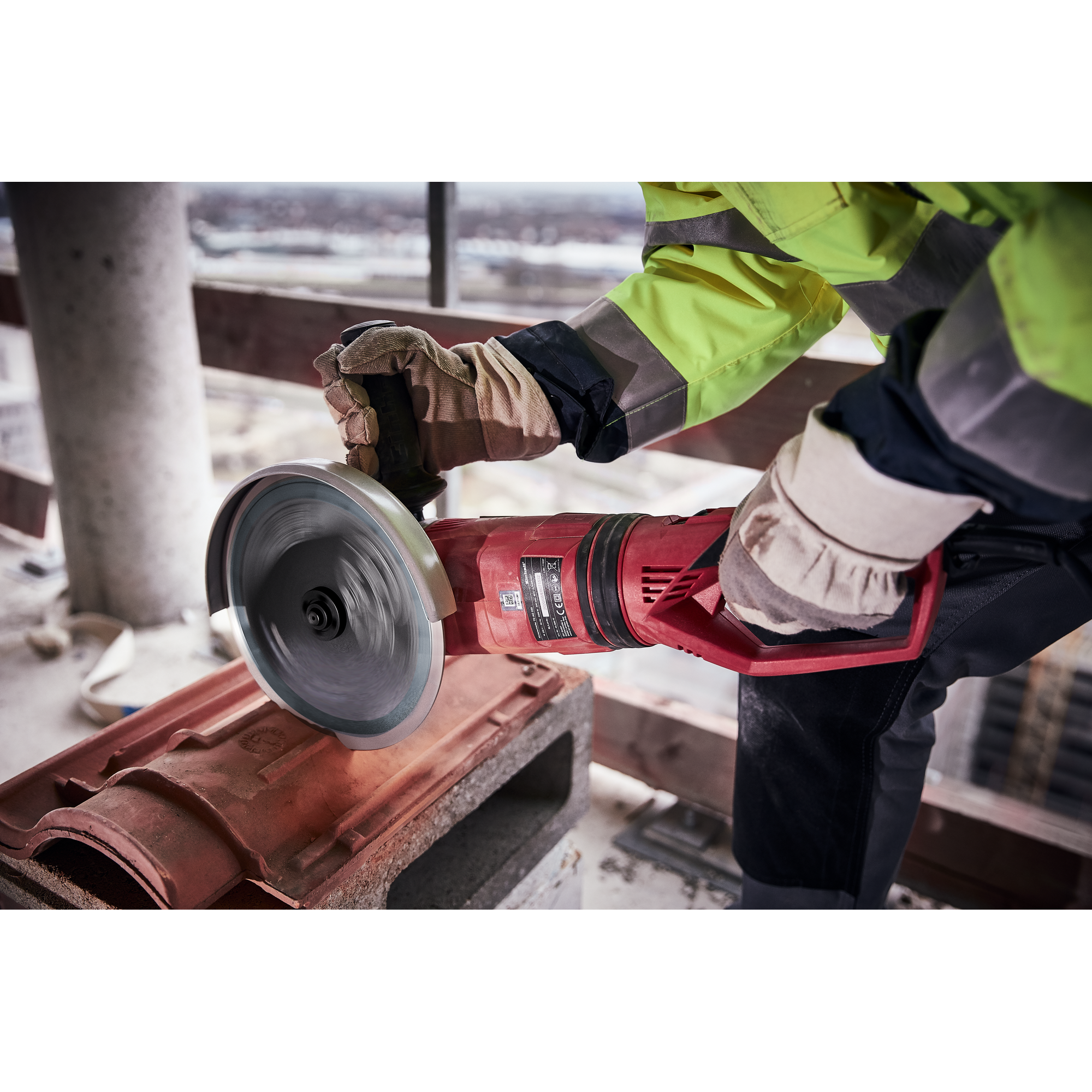 Diamant-Trennscheibe mit Segmentrand für Trockenschliff Ø 230 x 1,8 mm