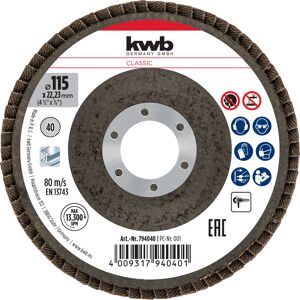 Lamellenschleifteller Korund Ø 115 mm K40