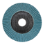 Lamellenschleifteller Zirkon mit Glasfasergewebe für Metall Ø 115 mm K40