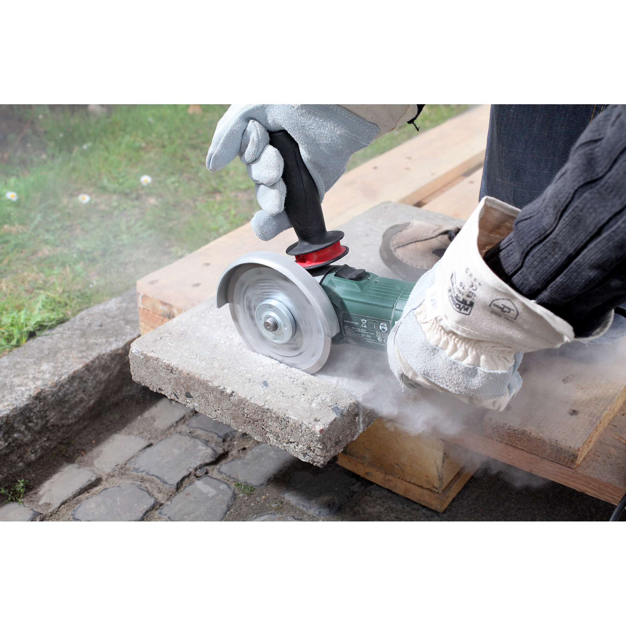 Diamant-Trennscheibe mit Segmentrand für Trockenschliff Ø 180 x 1,6 mm