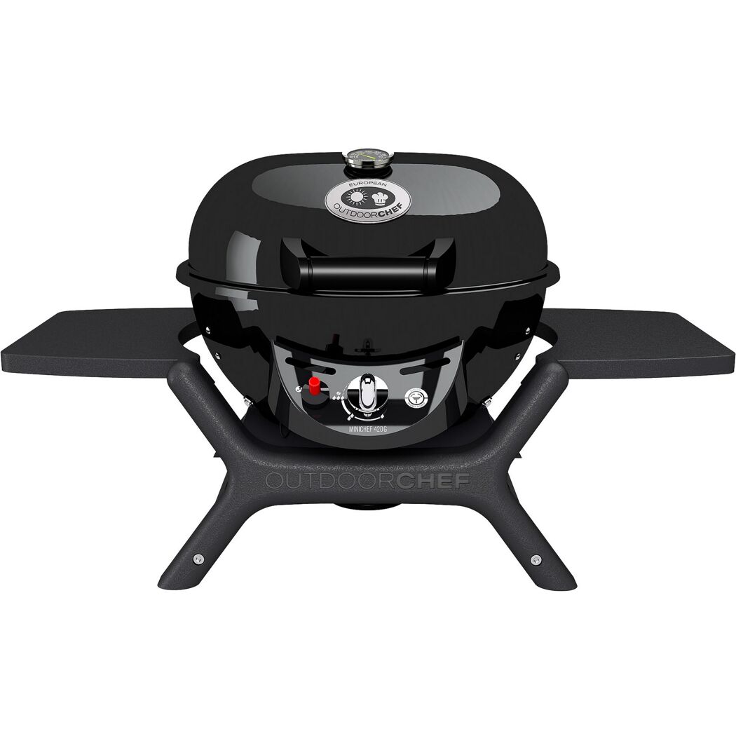 Gas-Tischgrill 'Minichef' schwarz 84 x 43 x 52 cm