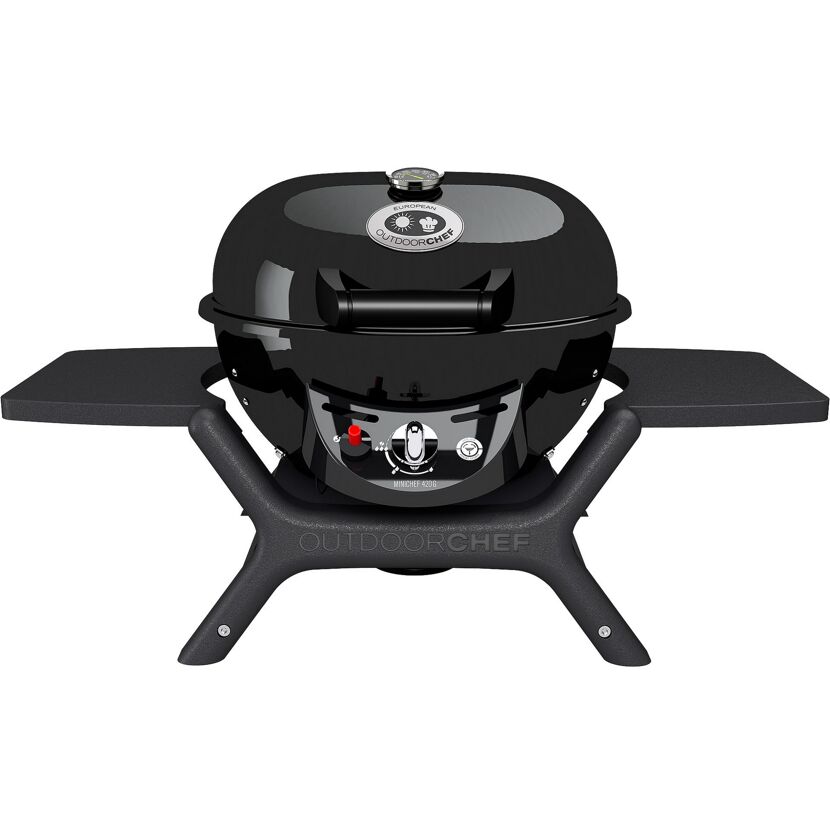 Gas-Tischgrill 'Minichef' schwarz 84 x 43 x 52 cm