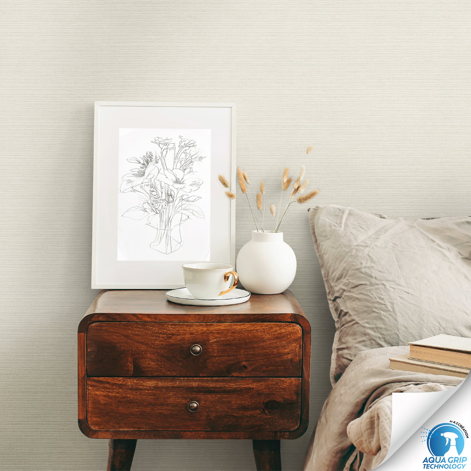 Vliestapete 'Wow' Uni beige 10,05 x 0,53 m