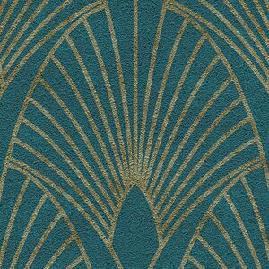 Vliestapete 'Wow' Ornament grün 10,05 x 0,53 m