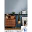 Vliestapete 'Wow' Uni blau 10,05 x 0,53 m