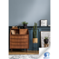Vliestapete 'Wow' Uni blau 10,05 x 0,53 m
