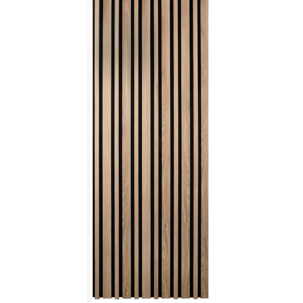 Akustikpaneel 3D 'Amalfi' Eiche 2400 x 561 x 25 mm