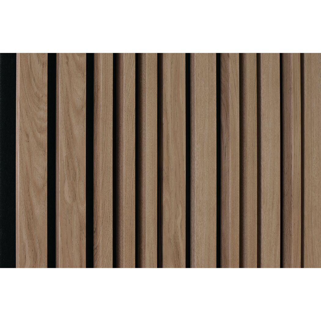 Akustikpaneel 3D 'Amalfi' Eiche regular 2400 x 561 x 25 mm