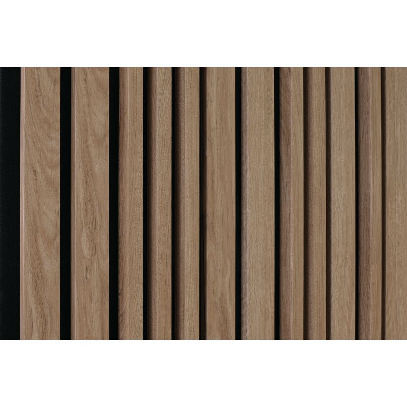 Akustikpaneel 3D 'Amalfi' Eiche regular 2400 x 561 x 25 mm