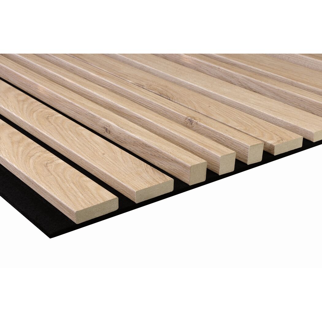 Akustikpaneel 3D 'Amalfi' Eiche regular 2400 x 561 x 25 mm