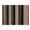 Akustikpaneel 3D 'Amalfi' Eiche/anthrazit 2400 x 561 x 25 mm
