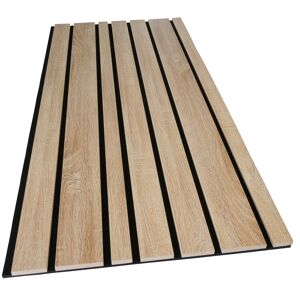 Akustikpaneel 3D Andorra Eiche natur 2400 x 561 x 19 mm