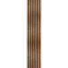 Outdoor-Akustik-Paneel 'HydroLine' Thermo Fichte gehackt  2400 x 561 x 19 mm