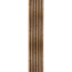 Outdoor-Akustikpaneel 'HydroLine' Thermo-Fichte gehackte Oberfläche 2400 x 561 x 19 mm