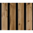 Outdoor-Akustik-Paneel 'HydroLine' Thermo Fichte gehackt  2400 x 561 x 19 mm
