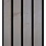 Outdoor-Akustik-Paneel 'HydroLine' Thermo Fichte geölt basaltgrau 2380 x 561 x 25 mm