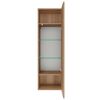 Midischrank 'Vita' Eichefarben Braun rechts 40,2 x 125,7 x 32 cm