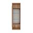 Midischrank 'Vita' Eichefarben Braun links 40,2 x 125,7 x 32 cm