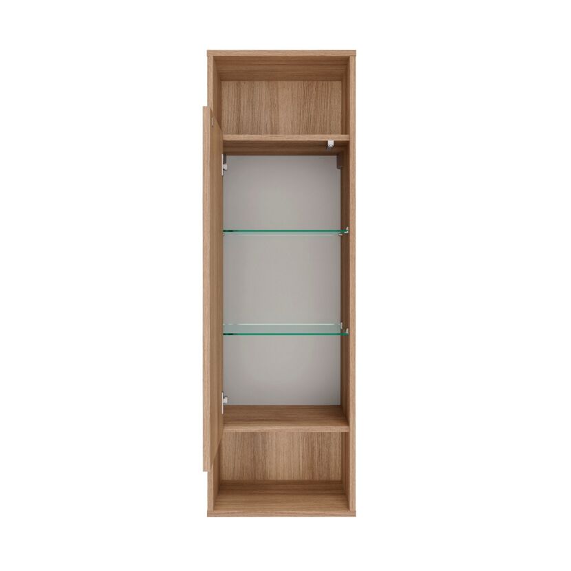 Midischrank 'Vita' Eichefarben Braun links 40,2 x 125,7 x 32 cm