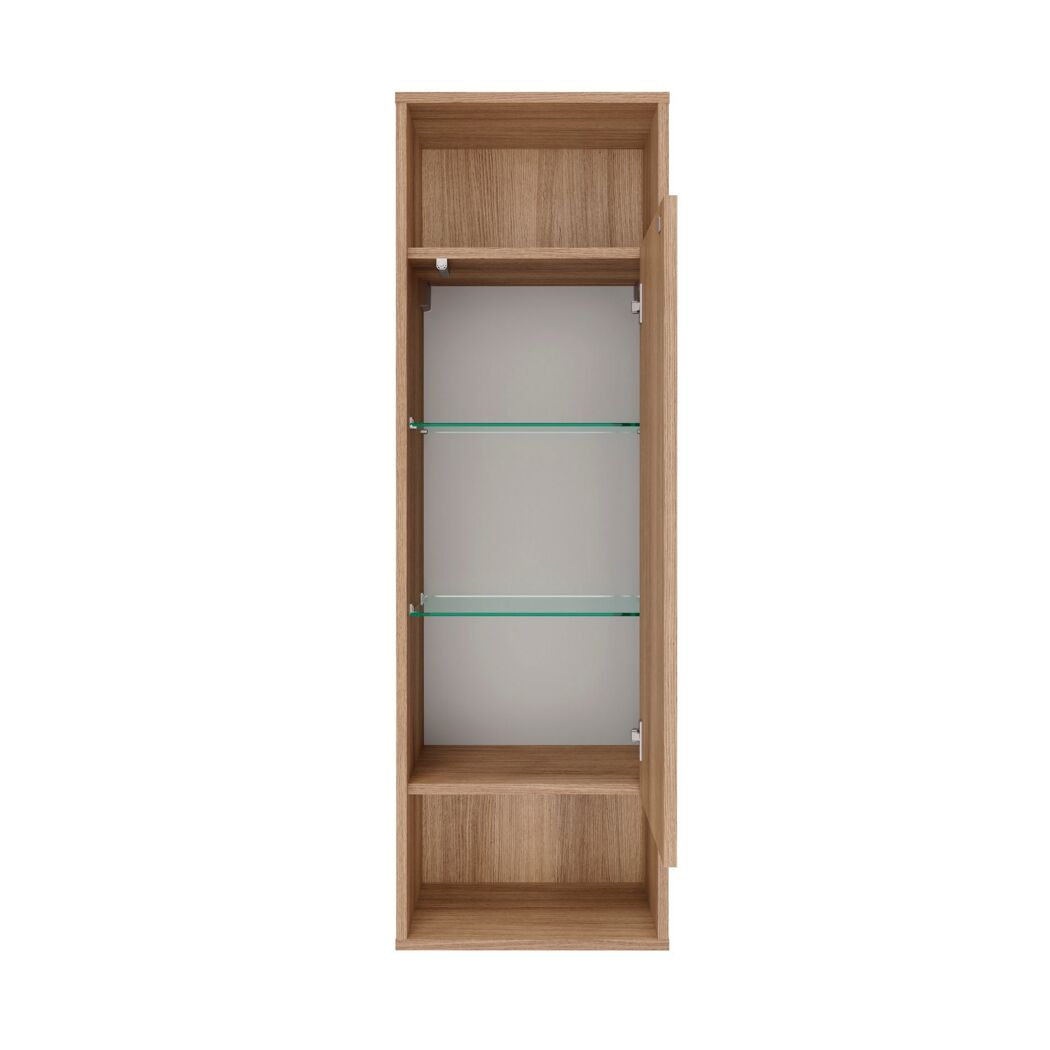 Midischrank 'Vita' Eichefarben Braun 40,2 x 125,7 x 32 cm