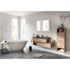 Midischrank 'Vita' Eichefarben Braun 40,2 x 125,7 x 32 cm