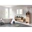 Midischrank 'Vita' Eichefarben Braun 40,2 x 125,7 x 32 cm