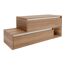 Waschtischunterschrank 'Vita' Eichefarben Braun/weiß rechts 128,7 x 51,6 x 46,5 cm