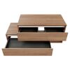 Waschtischunterschrank 'Vita' Eichefarben Braun/weiß rechts 128,7 x 51,6 x 46,5 cm