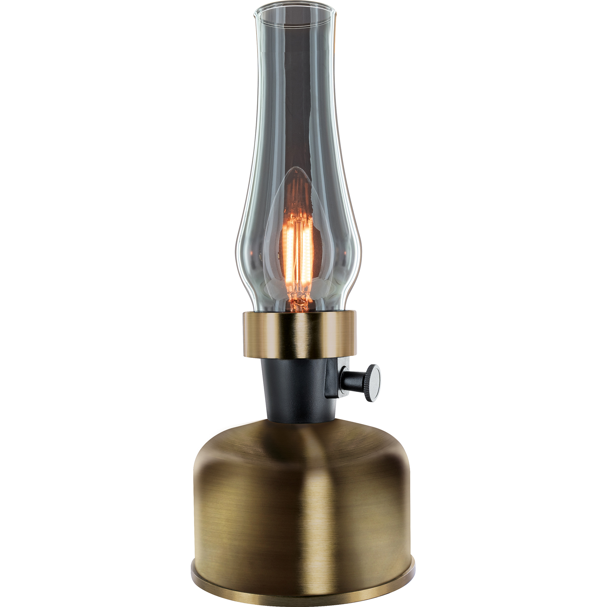 Akku-LED-Tischleuchte 'TILA0801' messingfarben 2,2 W