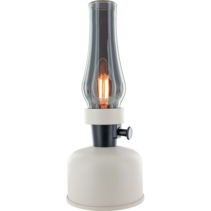 Akku-LED-Tischleuchte 'TILA0802' beige 2,2 W